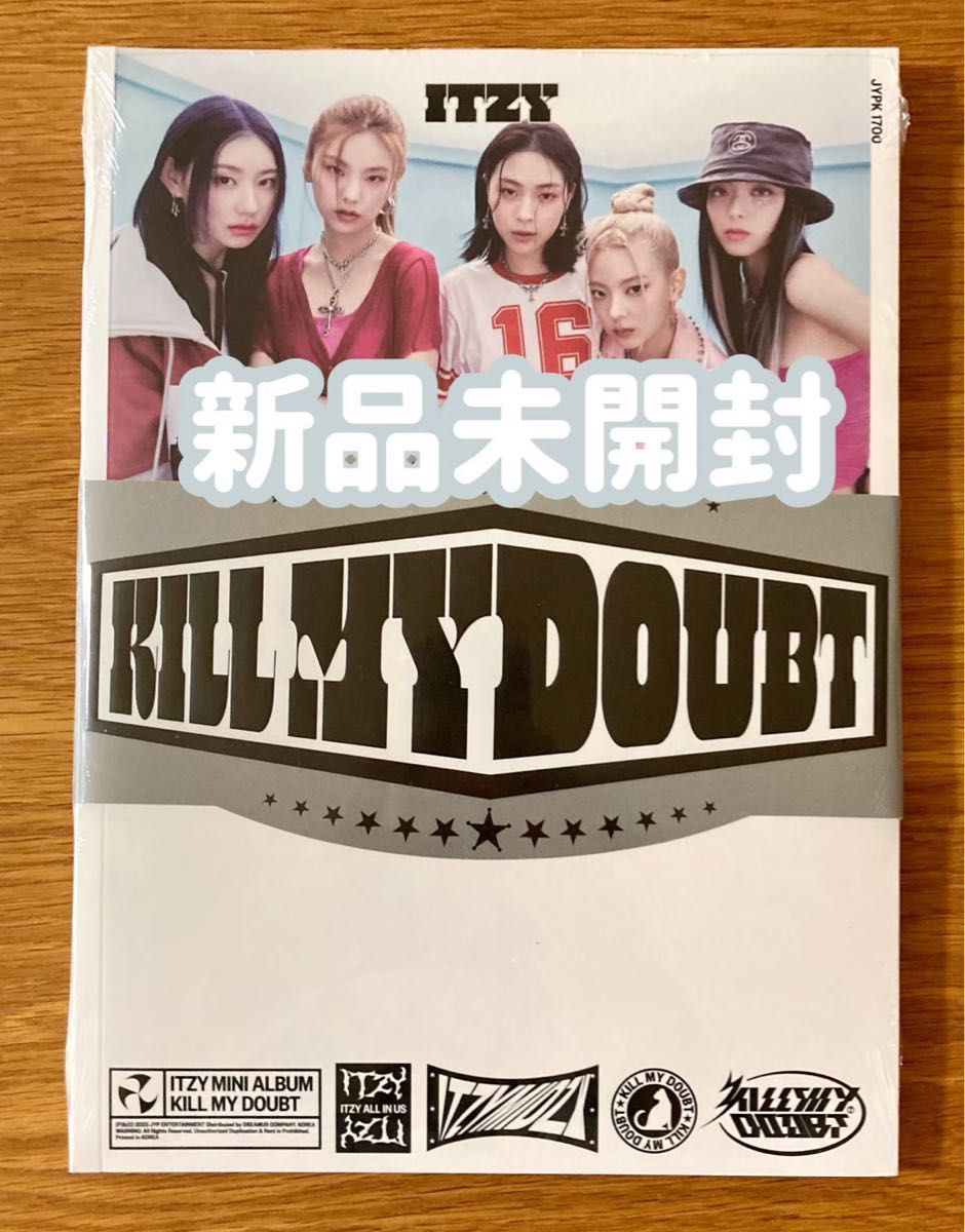 ITZY KILL MY DOUBT CD アルバム Cver. 新品未開封