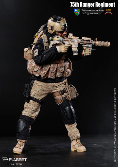 FLAGSET社製 アメリカ陸軍 第75レンジャー連隊 in アフガニスタン【水筒】1/6スケール_コチラの商品よりパーツ取りしたものです