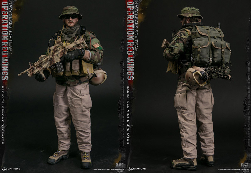 DAMTOYS社製 Operation Red Wings SDV 通信オペレーター【ハンドパーツ ベンダブル】1/6スケールフィギュア ダムトイズ_こちらの商品よりパーツ取りしたものです