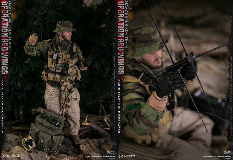 DAMTOYS社製 Operation Red Wings SDV 通信オペレーター【男性素体】1/6スケールフィギュア ダムトイズ_こちらの商品よりパーツ取りしたものです