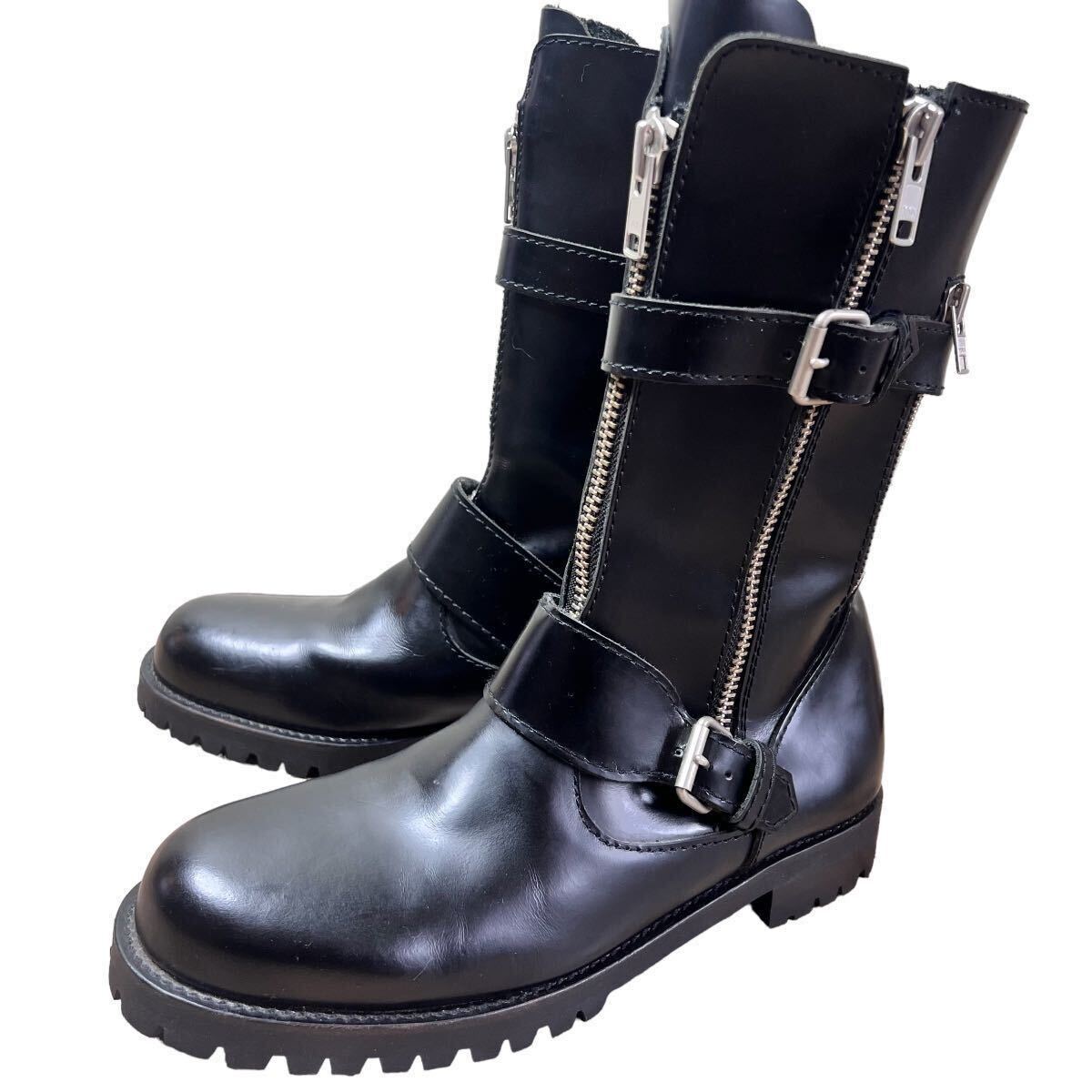 即決 JUNYA WATANABE MAN 美品 日本製 L ライディングブーツ 即決 JUNYA WATANABE MAN 美品 日本製 L ライディングブーツ