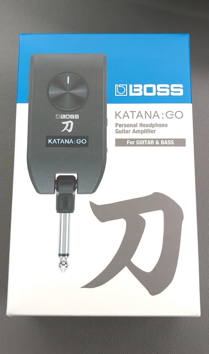 新品 BOSS KATANA GO ヘッドフォンアンプ ボス カタナGO 未使用・未開封品の画像1