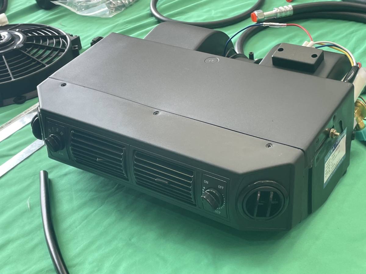 [ immediate payment goods ] newest type 12V all-purpose cooler,air conditioner all-purpose air conditioner electric compressor inverter built-in full kit old car . Vintage car and so on ④