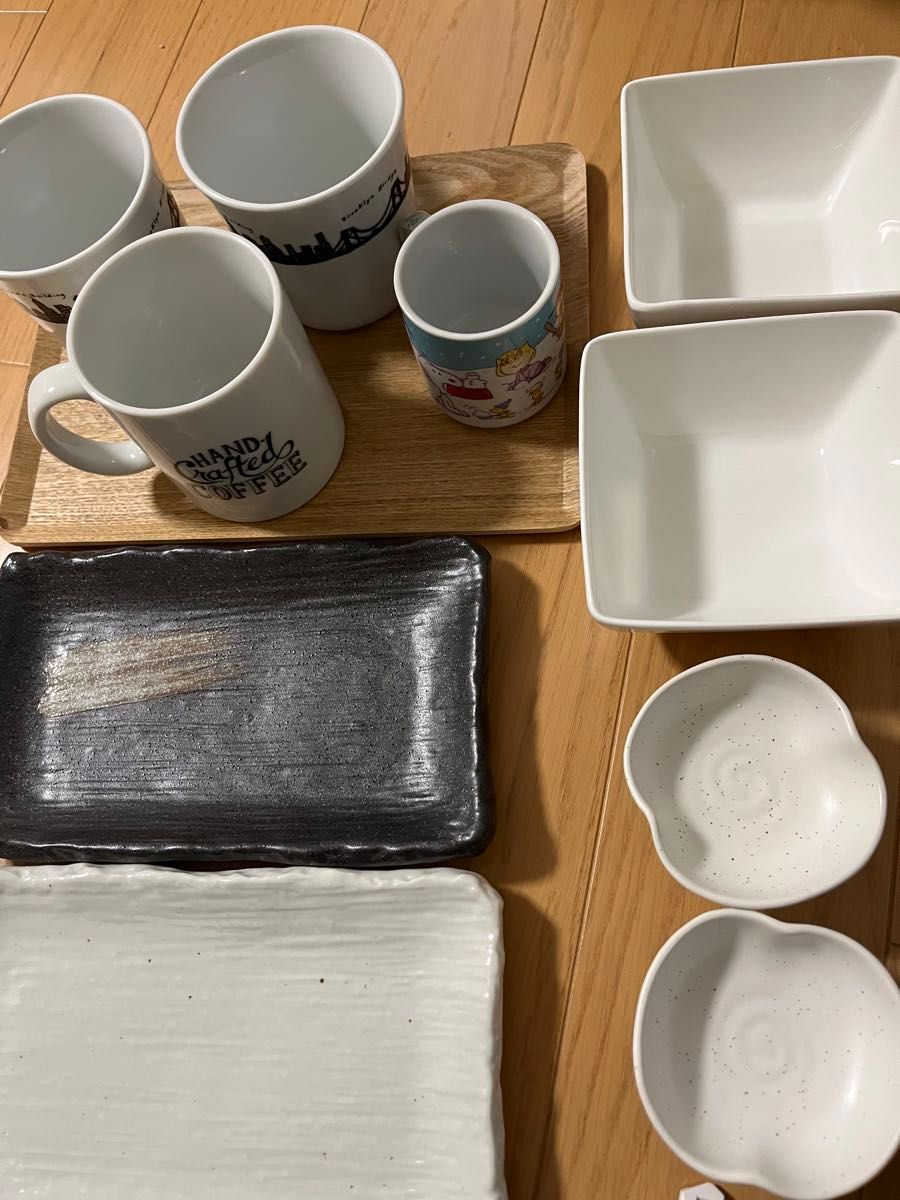 お皿　マグカップ　10点セット　深皿　小鉢　魚皿 プレート 陶器
