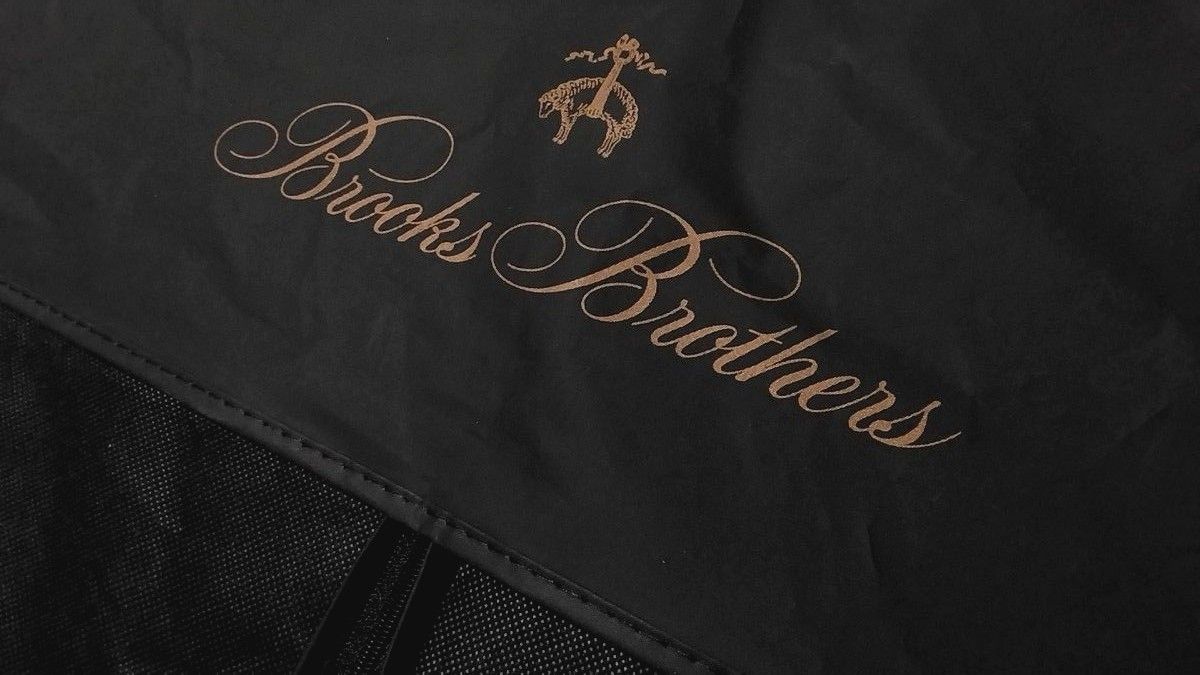 Brooks Brothers　ガーメントバッグ　スーツケース　衣装カバー スーツカバー ガーメントケース スーツバッグ