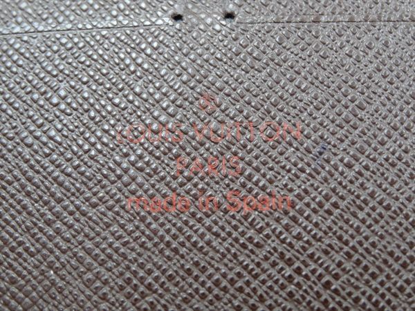 16044Bd Louis Vuitton ルイヴィトン N60003 ダミエ ジッピーオーガナイザー 財布 CA4098の画像3
