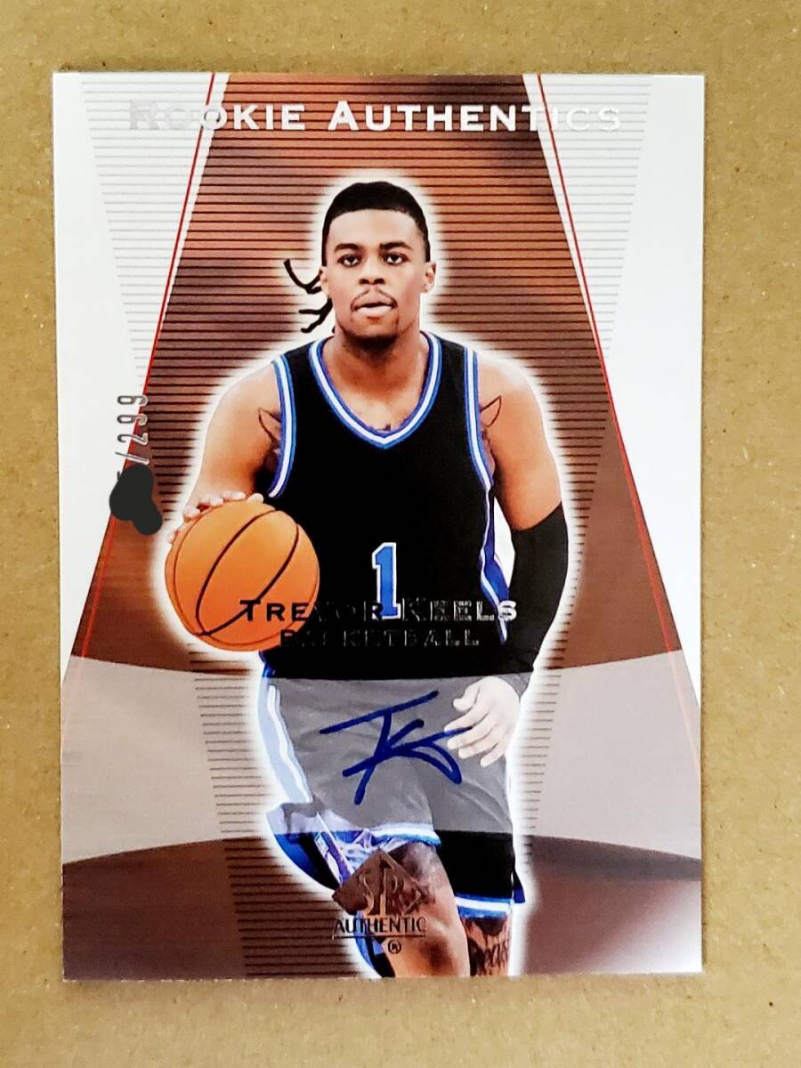 UPPERDECK 2022 TREVOR KEELS 直筆サインカード 直書き ON CARD AUTO の画像1