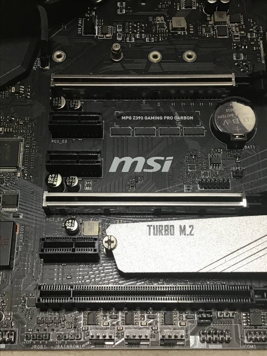 MSI Z390 GAMING PRO CARBON LGA1151対応の画像5