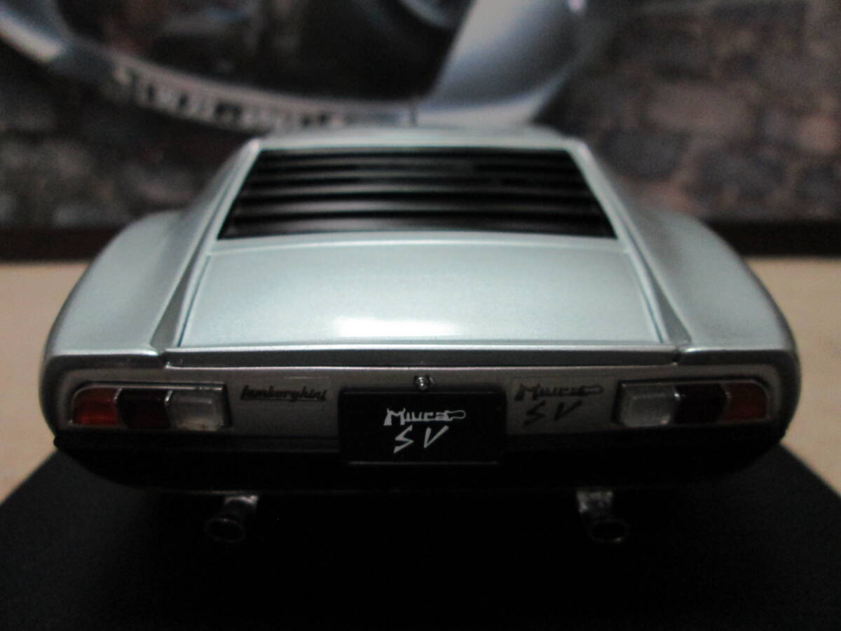 1/18 「Lamborghini Miura P400SV」！  「Silver」！！ 「京商」の画像5