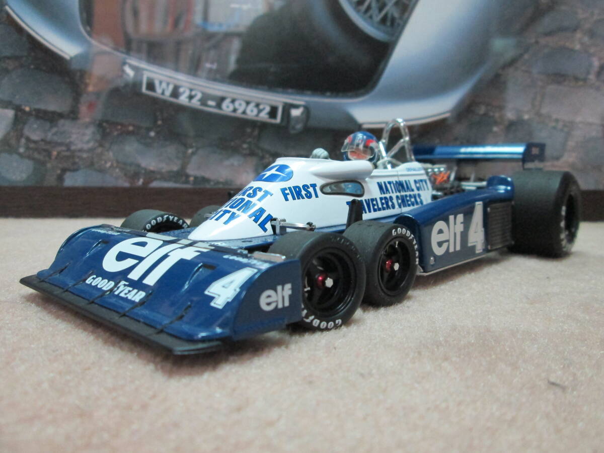 1/18 「TYRRELL FORD P34」 ！！ 「Patrick Depailler #4 1977年 P34B」 「exoto」 の画像2