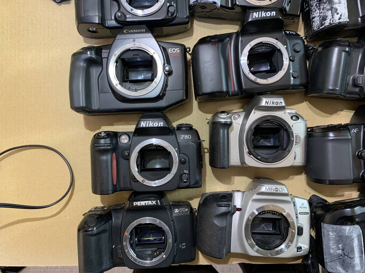 【大量】Canon/Nikon/MINOLTA/PENTAX/フィルムカメラ まとめて ジャンク セット まとめ 動作未確認 (520)_画像3