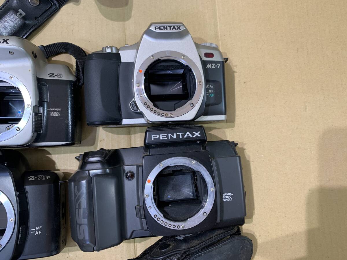 【12個】ペンタックス PENTAX MZ-30/10/3/7/他 フィルムカメラ 大量 動作未確認 まとめて ジャンク セット まとめ (579)の画像4