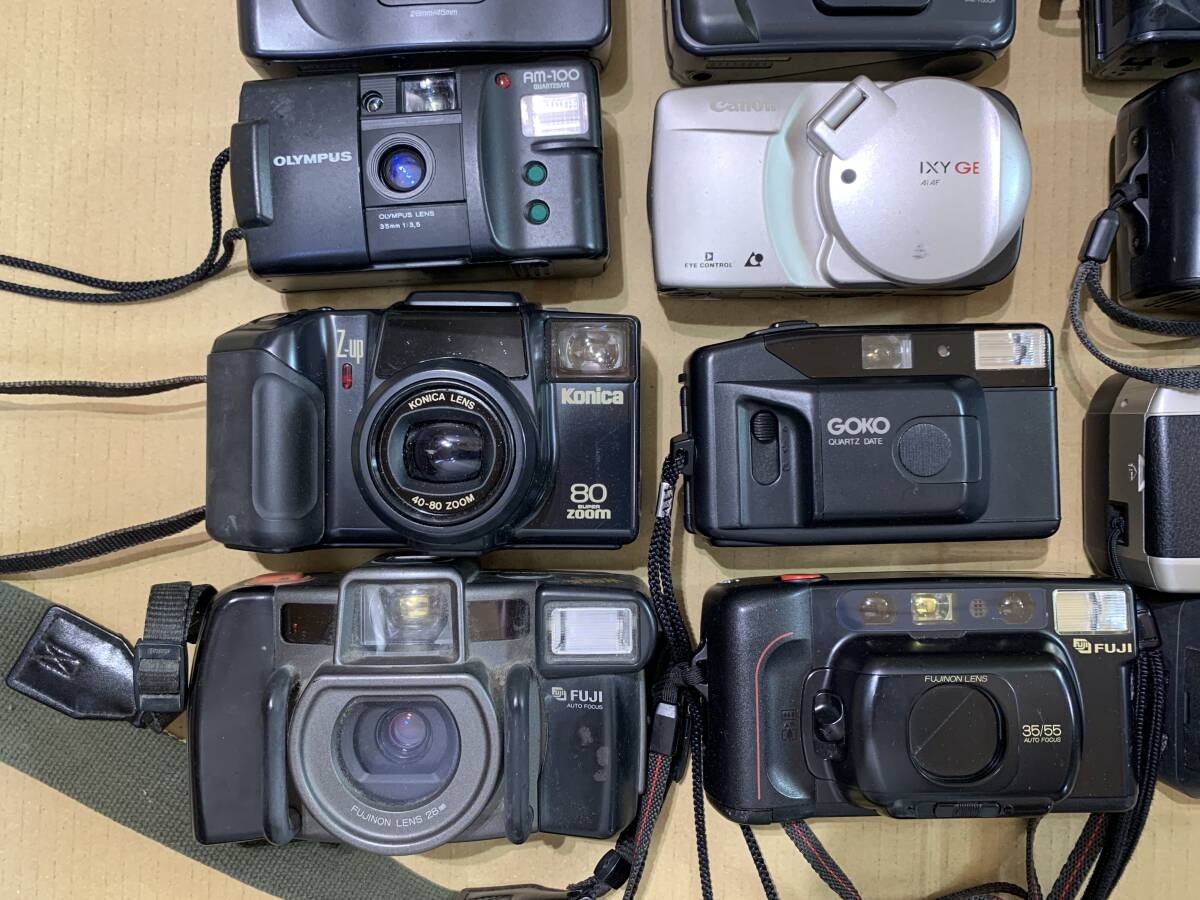 【20個】KYOCERA P.mini 2/FUJI/MINOLTA/Canon IXY GE/GOKO/KONICA/OLYMPUS/カメラ 動作未確認 まとめて ジャンク セット まとめ (588)の画像3