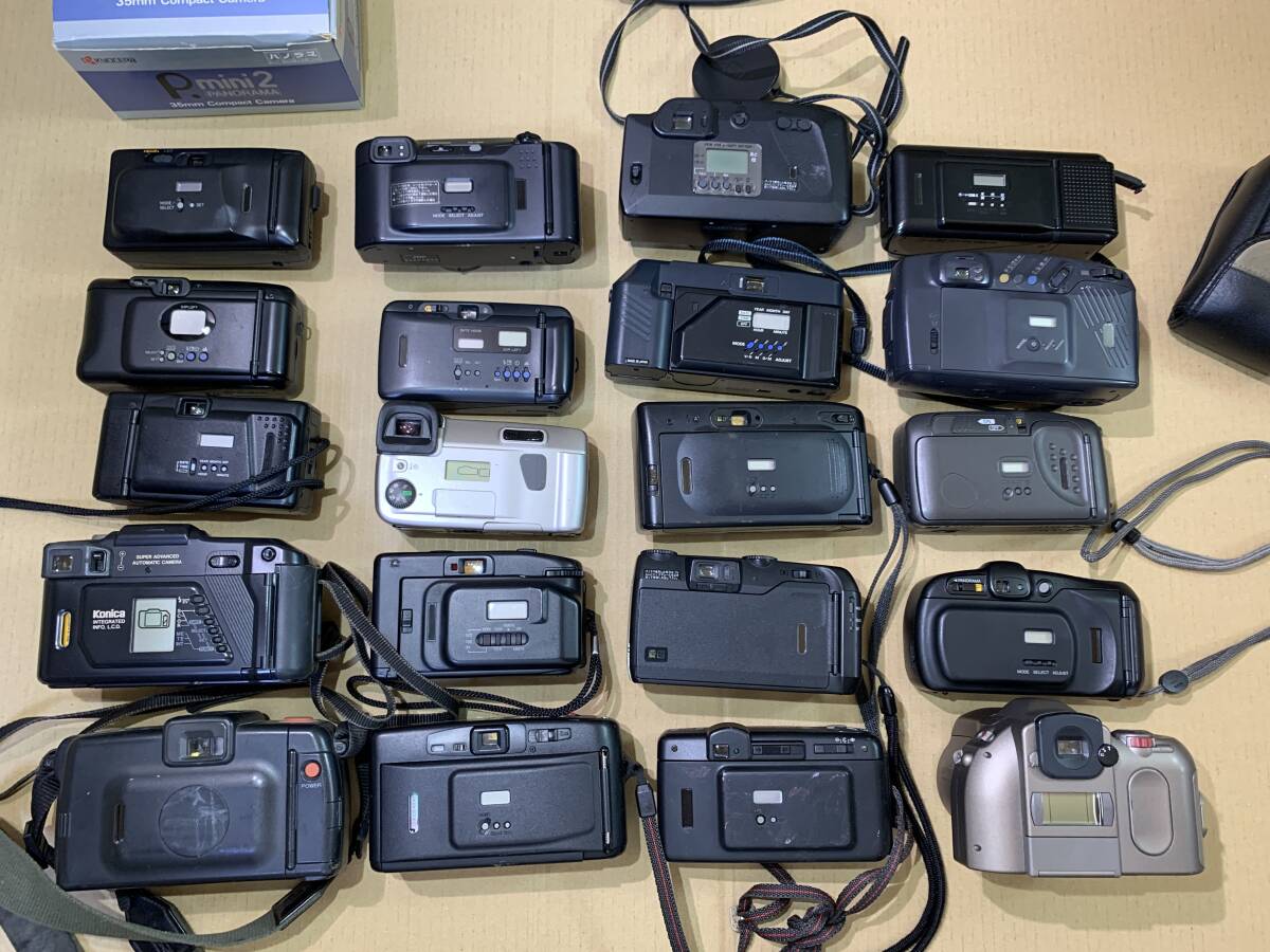 【20個】KYOCERA P.mini 2/FUJI/MINOLTA/Canon IXY GE/GOKO/KONICA/OLYMPUS/カメラ 動作未確認 まとめて ジャンク セット まとめ (588)の画像6