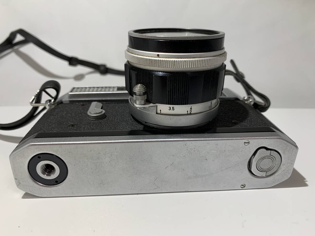 【シャッターOK】キャノン Canon MODEL 7 レンジファインダーカメラ Canon LENS 50mm F1.4 現状品 レンズセット (591)の画像5