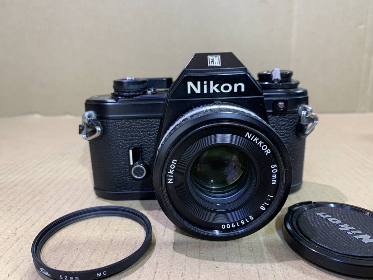 ニコン Nikon F/F2/EM/Nikomat /NIKKOR 50mm F1.4/50mm F1.8/大量 フィルムカメラ レンズ まとめて ジャンク セット まとめ (620)_画像8