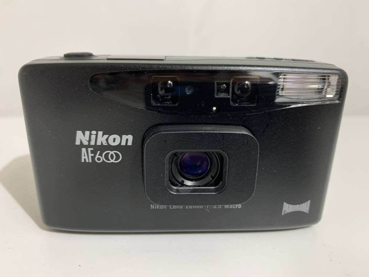 [ shutter / flash OK] Nikon Nikon AF 600 редкий 50th ANNIVERSARY 50. год модели? compact пленочный фотоаппарат текущее состояние товар (621)