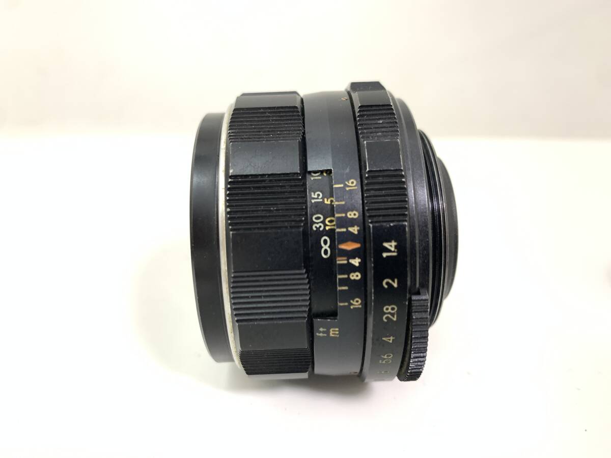 【希少/8枚玉】ペンタックス PENTAX Asahi Super-Takumar 50mm F1.4 M42マウント レンズ (623)_画像2