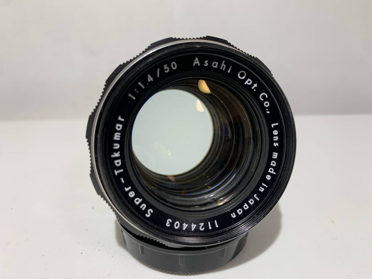 【希少/8枚玉】ペンタックス PENTAX Asahi Super-Takumar 50mm F1.4 M42マウント レンズ (623)_画像6