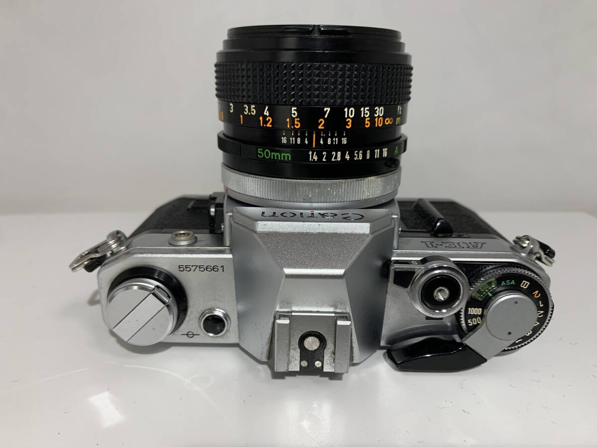 【シャッターOK】キャノン Canon AE-1 ＋ FD 50mm F1.4 S.S.C. フィルムカメラ レンズセット 現状品 (632)_画像3