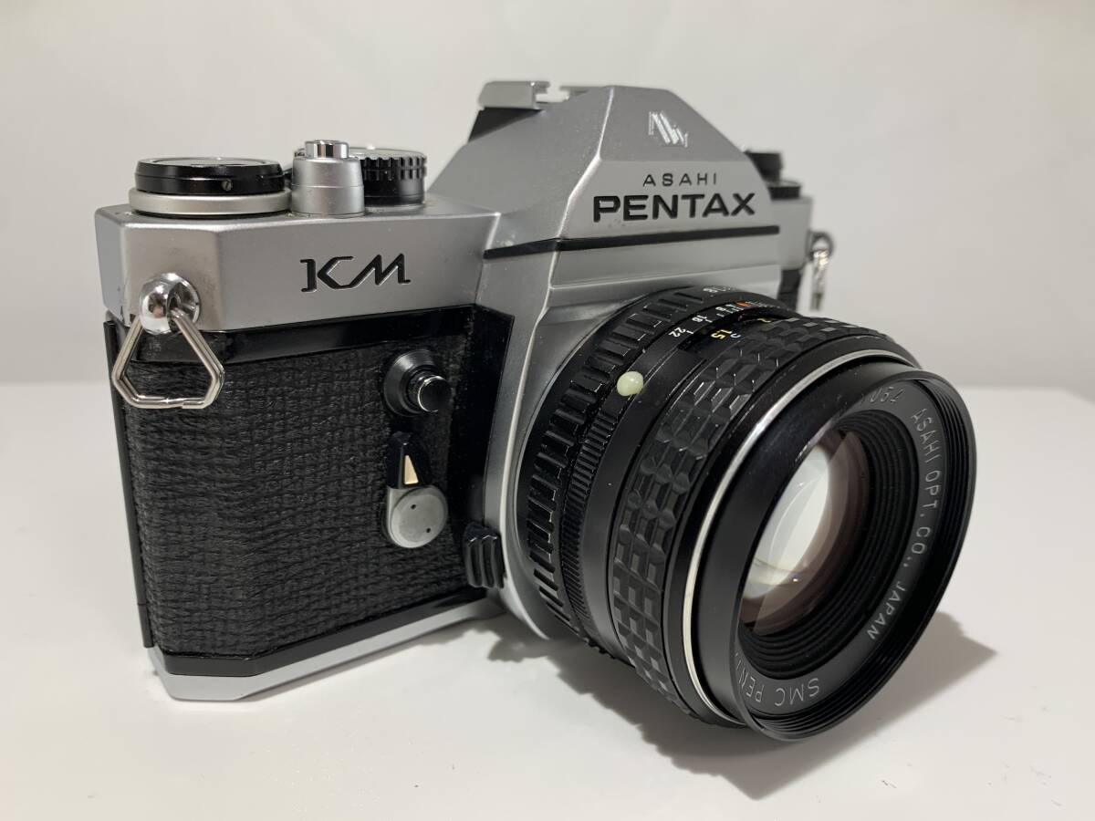 ペンタックス PENTAX KM / SMC PENTAX 55mm F1.8 フィルムカメラ レンズセット (639)の画像2