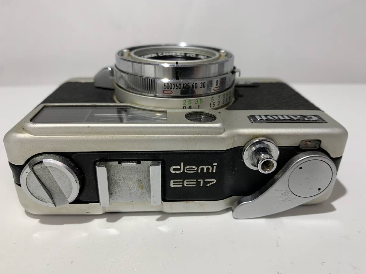 キャノン Canon demi EE17 /Canon LENS SH 30mm F1.7 レンジファインダーカメラ 現状品 (644)_画像4