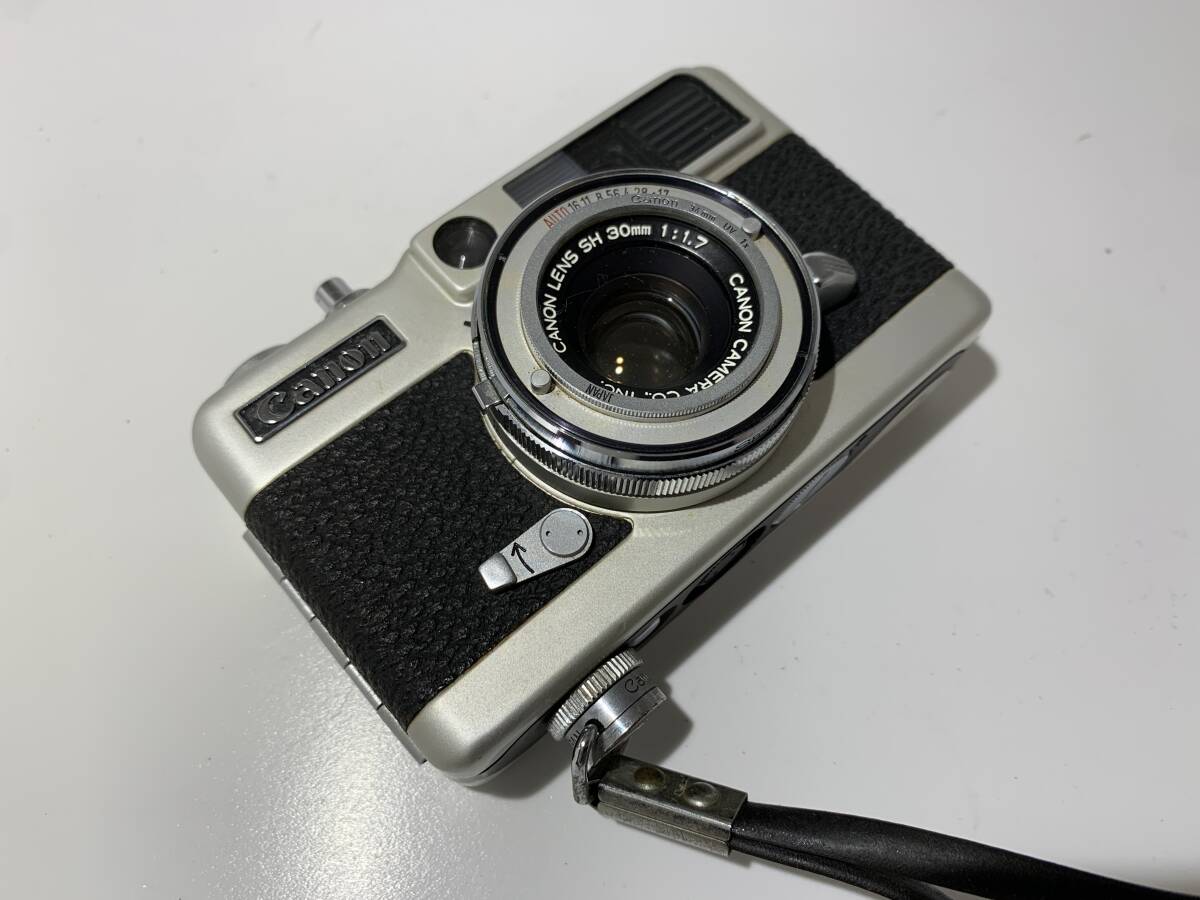 キャノン Canon demi EE17 /Canon LENS SH 30mm F1.7 レンジファインダーカメラ 現状品 (644)_画像10