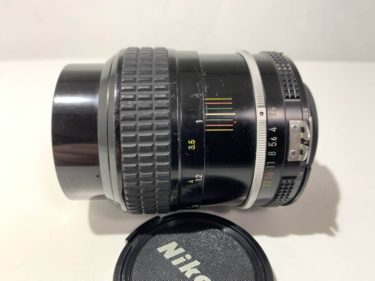 ニコン Nikon Ai NIKKOR 105mm F2.5 レンズ (653)_画像3
