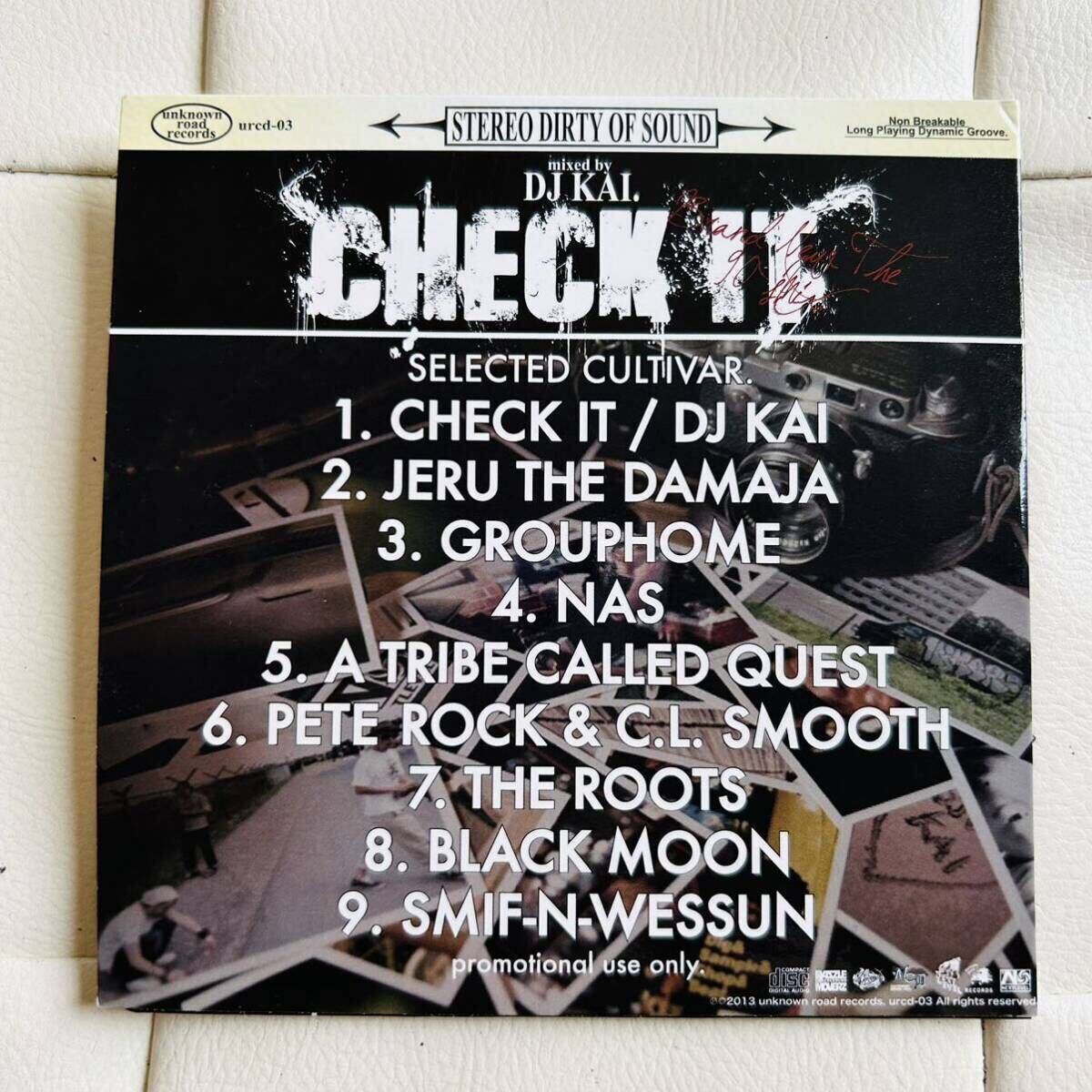 送料無料 / DJ KAI / CHECK IT / HIPHOP MIX