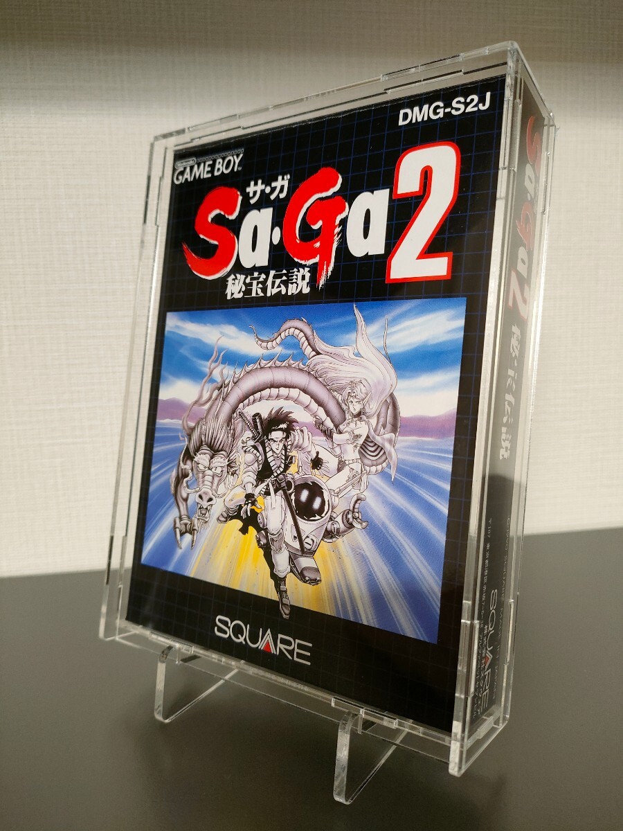 【未使用品】SaGa2秘宝伝説 サガ2 秘宝伝説 ゲームボーイ ソフト 任天堂 Nintendo レトロゲーム カセット 当時物 魔界塔士Sa・Gaの画像1