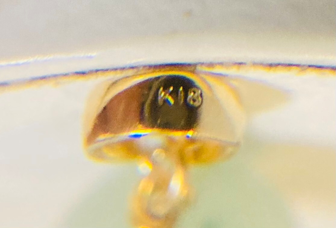 アクセサリー まとめ K18 刻印含む ネックレス リング ペンダント 指輪 大量 ヴィンテージ ジャンク品 素材不明品 メッキ 整理品 の画像10