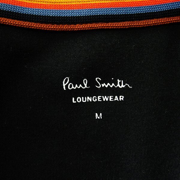 新品 ポールスミス アーティストストライプ ジャージー ブルゾン L 黒 【J49948】 Paul Smith メンズ ストレッチ ジャケット 春秋_画像10