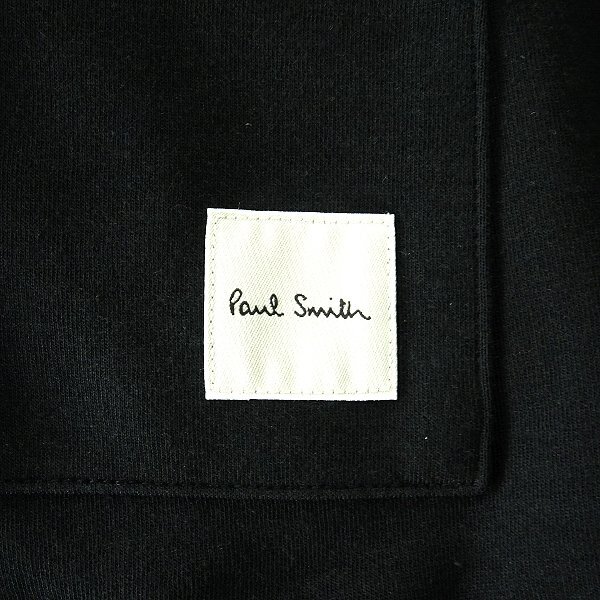 新品 ポールスミス スウェット ジャージー ストレッチ パンツ M 黒 【P28203】 Paul Smith メンズ テーパード ピスネーム イージーパンツの画像8