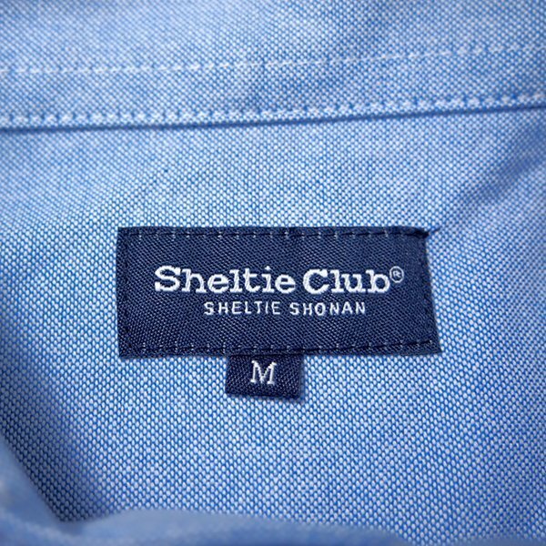 新品 シェルティークラブ 24SS オックスフォード マリン シャツ LL 青 【SH1441102_79】 Sheltie Club 春夏 メンズ シェットランド 長袖の画像10