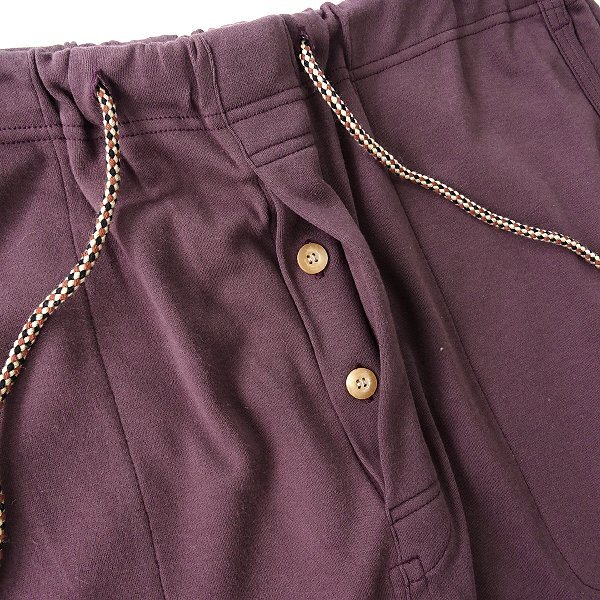  new goods Dux made in Japan super length cotton smooth jersey - Easy pants L wine [P22033] DAKS LONDON men's pants stretch 