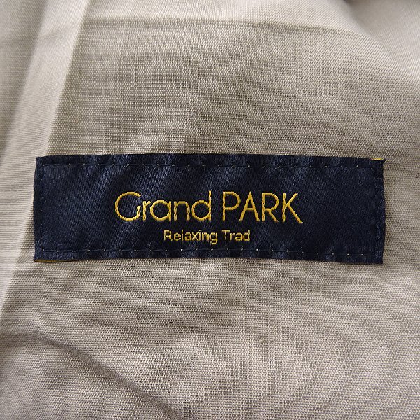 新品 Grand PARK ニコル ポイントタッチ サイドポケット イージー パンツ 46(M) ベージュ 【P28618】 NICOLE 春夏 メンズ ストレッチの画像7