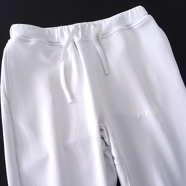  новый товар ns.b Nicole картон легкий брюки 48(L) белый [P32980]enes Be NICOLE мужской стрейч конический 