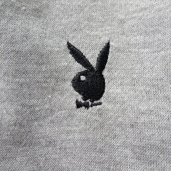 新品 プレイボーイ 裏毛 刺繍 スウェット パンツ LL 灰【33056_97】 PLAYBOY メンズ スエット イージーパンツ ジョガーパンツの画像7