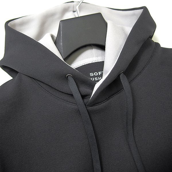  new goods taka cue . water speed . stretch cardboard Parker M. ash [I44705] TAKA-Q sweat men's pull over multiple structure 