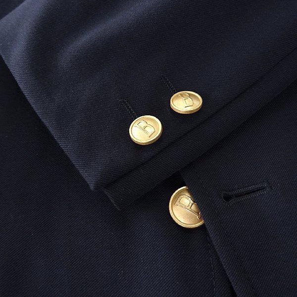  new goods 5 ten thousand Brooke Lynn overall made in Japan gold button navy blue blaser S [J46394] BROOKLYN OVERALL jacket spring summer men's navy blue 