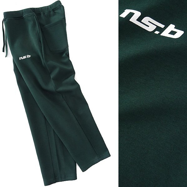  новый товар ns.b Nicole картон легкий брюки 48(L) зеленый [P27827]enes Be NICOLE мужской стрейч конический 