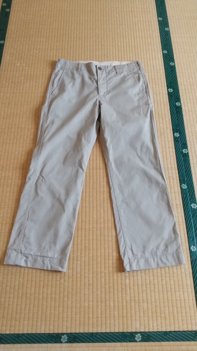 MHL beige chinos L size used