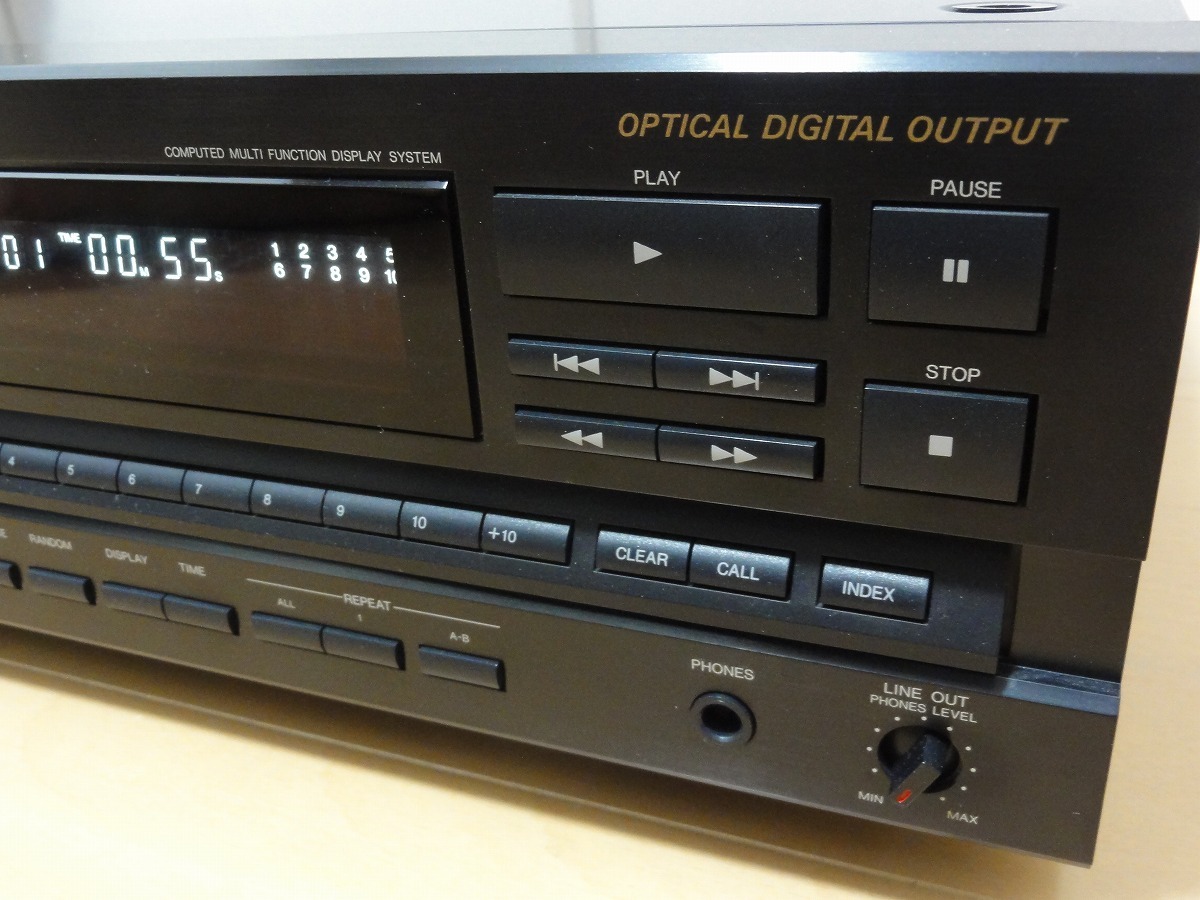 *to lable to new goods *DENON Denon CD player DCD-1510 year from is considerably. beautiful goods real 20 bit S.L.C installing free shipping 