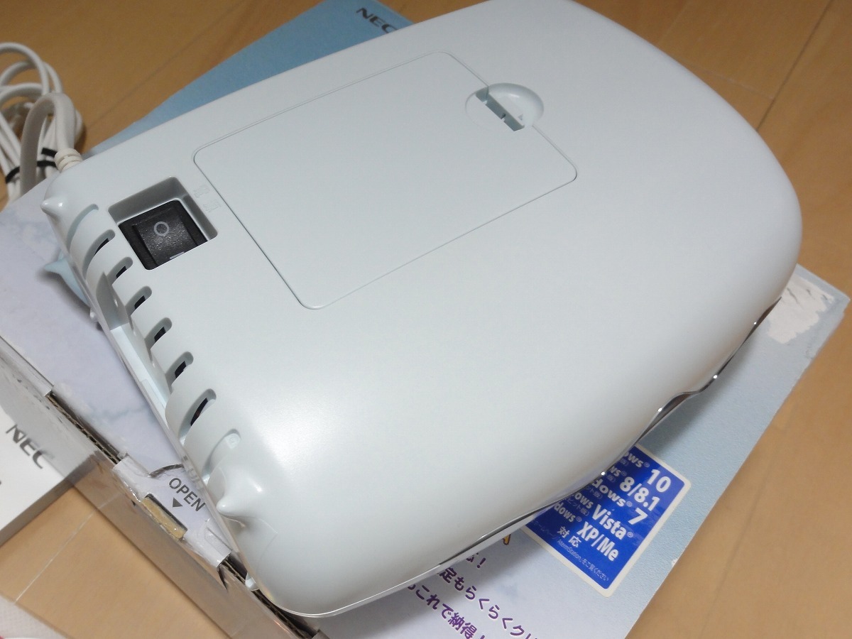 ★美品★NEC ISDNターミナルアダプタ Aterm IT31L PC-IT31D1L(MW) 元箱 取説付 送料無料 _画像3