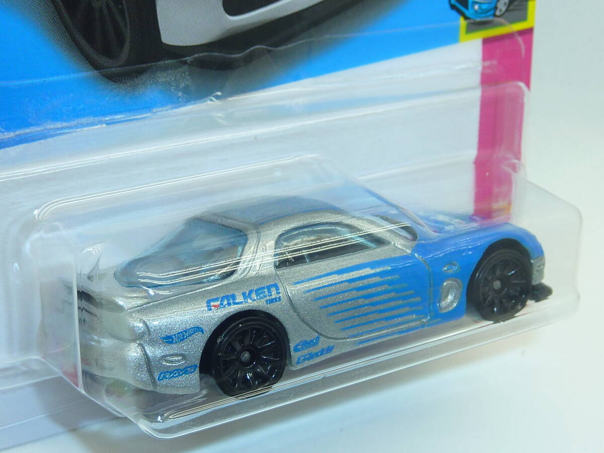 ◇ホットウィール Hot Wheels マツダ '95 MAZDA RX-7 ファルケン◆シルバー_画像3