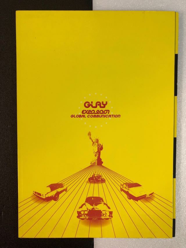 【貴重品】GLAY 写真集 パンフレット 本 EXPO 2001 GLOBAL COMMUNICATION 本よみCD付 TERU TAKURO  HISASHI JIRO A4サイズ