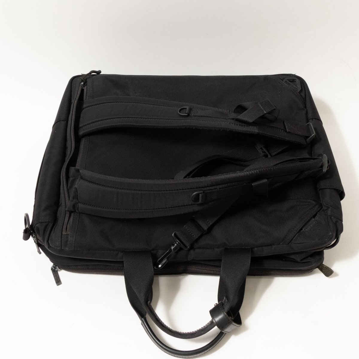 MANHATTAN PASSAGE マンハッタンパッセージ ブリーフケース ビジネスバッグ リュックサック メンズ 紳士鞄 ナイロン ブラック 黒 通勤鞄の画像6