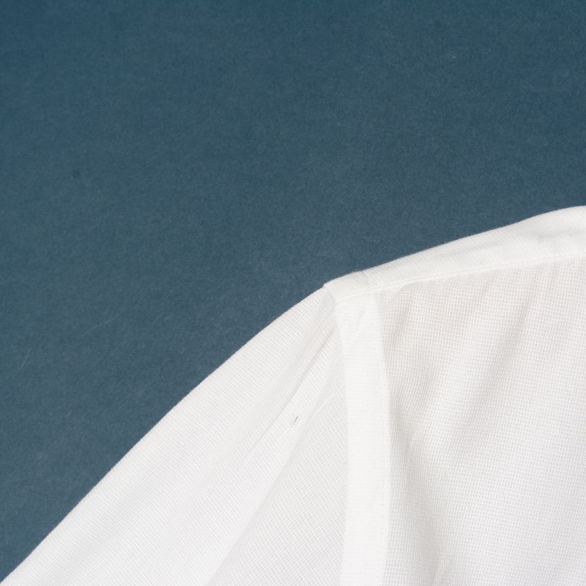 メール便◯ KAMAKURA SHIRTS 鎌倉シャツ 長袖 ワイドカラー シャツ コットン100％ 白/ホワイト メンズ 紳士 フォーマル 無地 シンプル 春夏の画像5