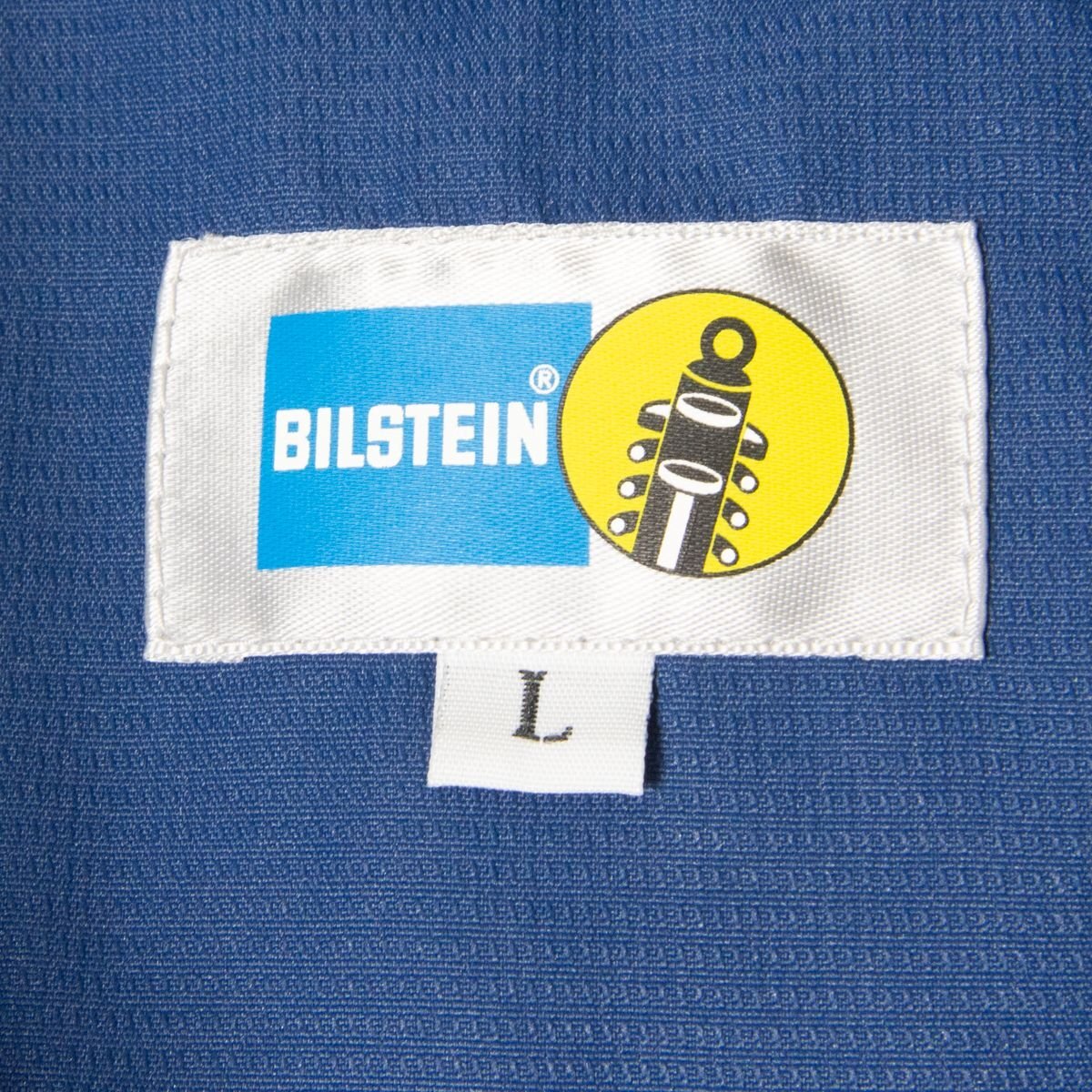 BILSTEIN ビルシュタイン サイズL ラグラン ジップアップ ジャケット ブルゾン ジャンパー 青/ブルー ポリエステル100％ メンズ 自動車の画像8