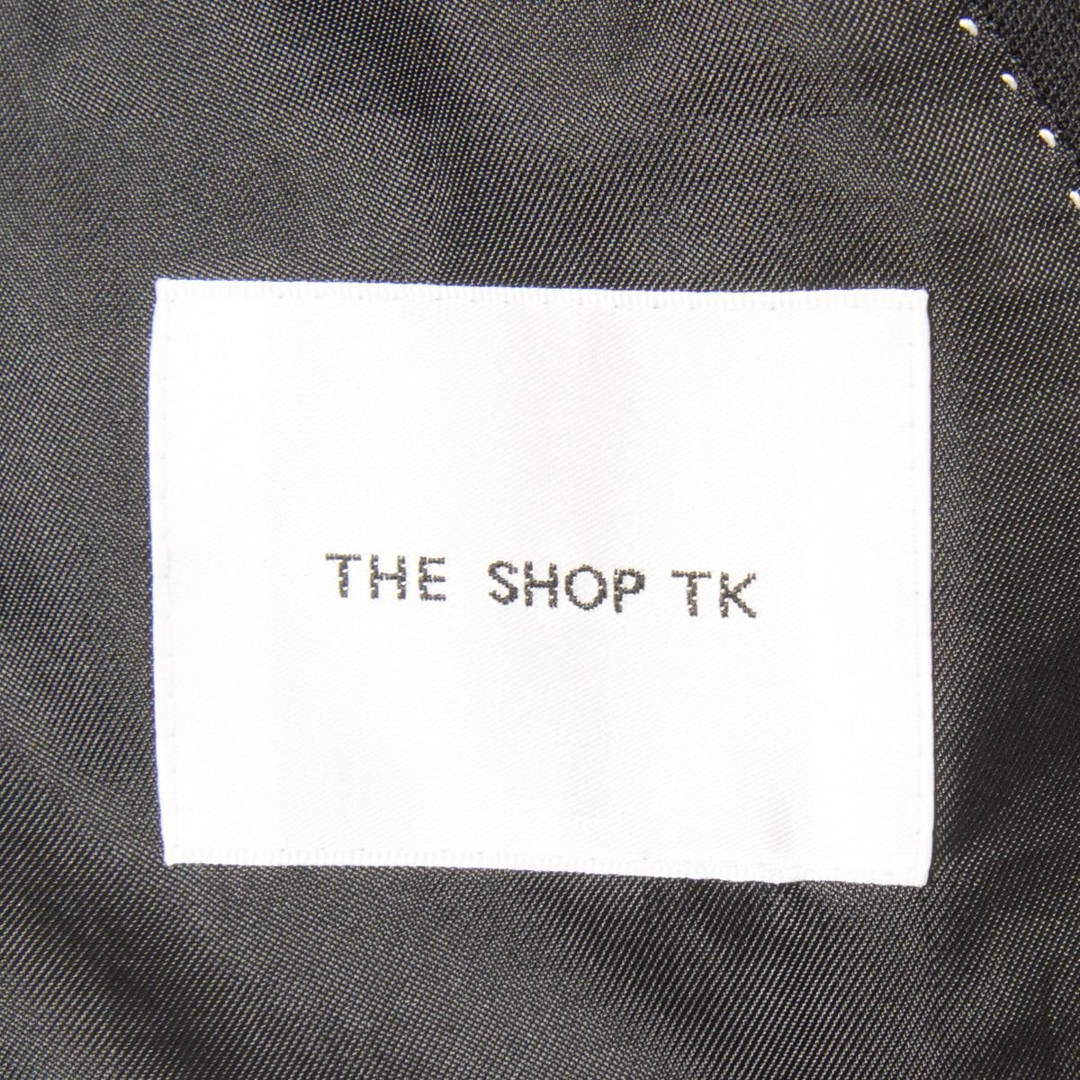 THE SHOP TK ザ ショップ ティーケー タケオキクチ サイズL スーツ セットアップ 上下セット シングル 黒/ブラック ポリエステル混 メンズの画像8